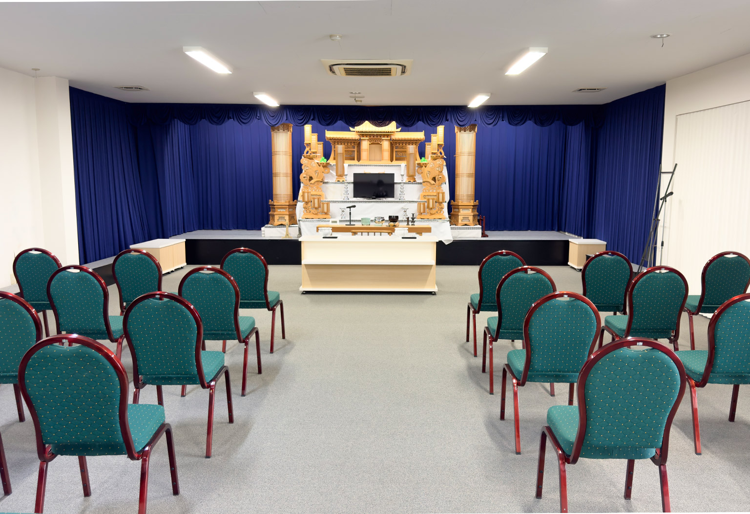 まごころ会館の式場ギャラリー